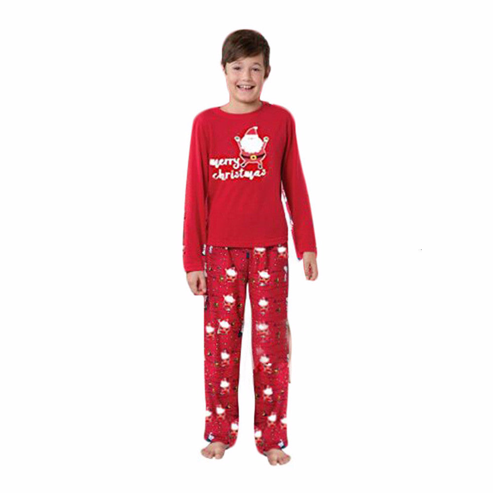 Two piece set of Christmas housewear pajamas