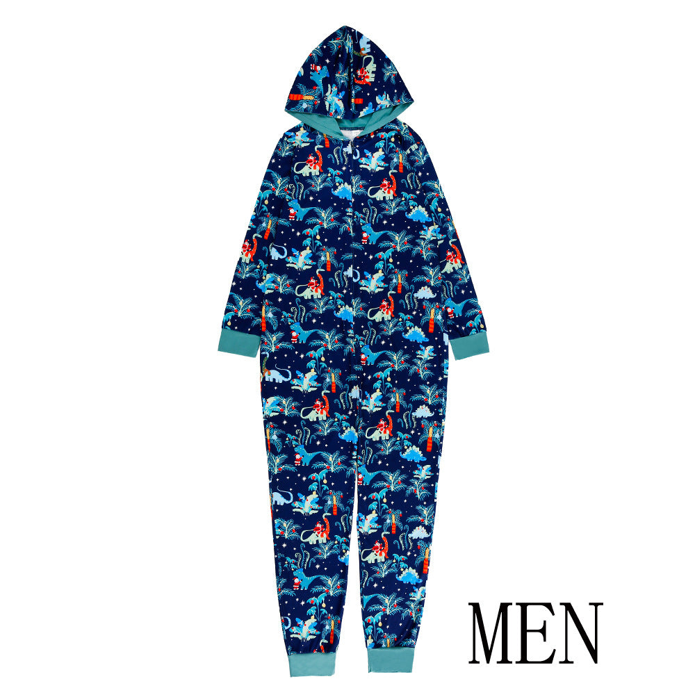 Clothing One-piece Christmas Parent-child Pajamas