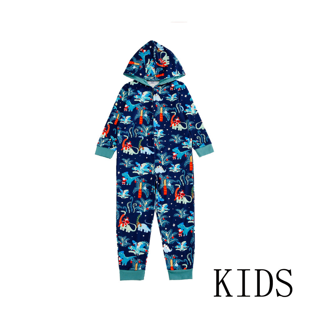 Clothing One-piece Christmas Parent-child Pajamas