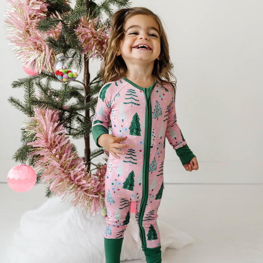 European And American Christmas Parent Child Set Printed Homewear Pajamas Two Piece Set